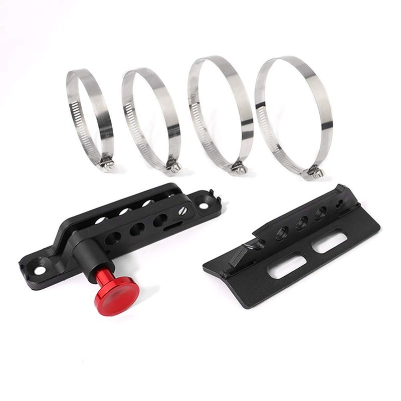 BarBaren Fire Extinguisher Mount Holder Adjustable For Jeep Wrangler TJ JK JKU JL UTVs Polaris RZR Ranger,Home,Boat - Image 2